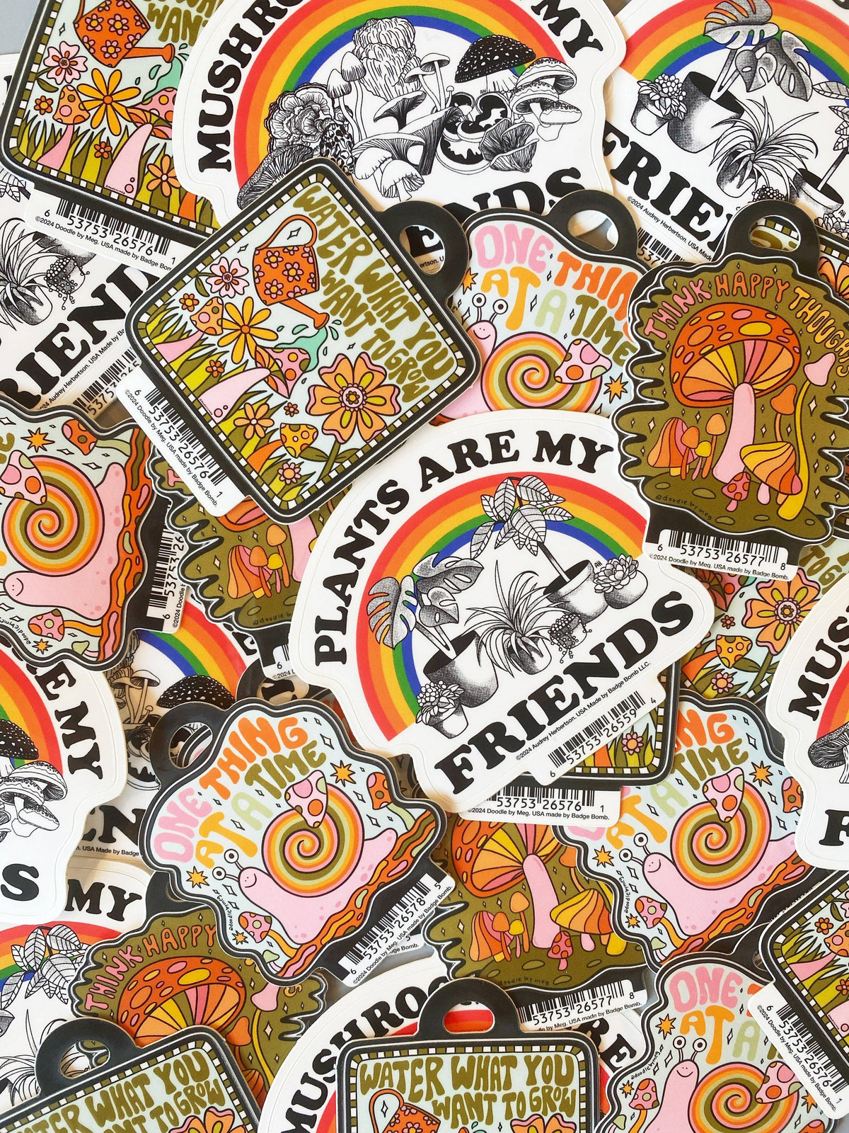 Plants Are My Friends Sticker
