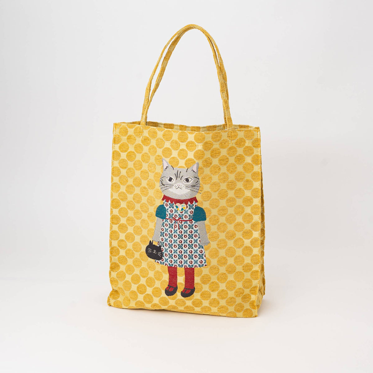 Kusuguru "Honey Bean Princes" Jacquard Tote Premium Chenille