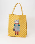 Kusuguru "Honey Bean Princes" Jacquard Tote Premium Chenille