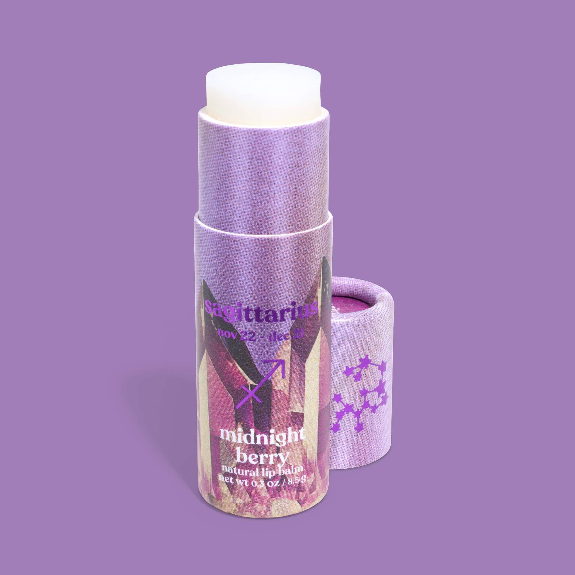 Lip Balm, Zodiac, Sagittarius Midnight Berry