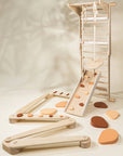 Wooden Balance Beams Set - Stripes