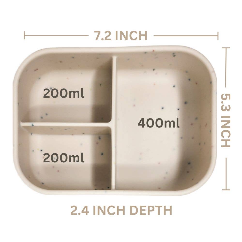 Silicone Bento Box - Reusable Lunch Boxes