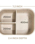 Silicone Bento Box - Reusable Lunch Boxes