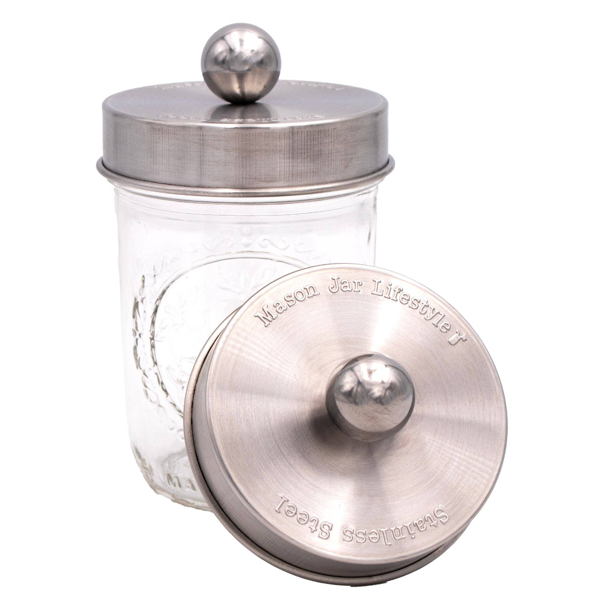 Mason Jar Lifestyle - Apothecary Stainless Steel Lid for Mason Jars