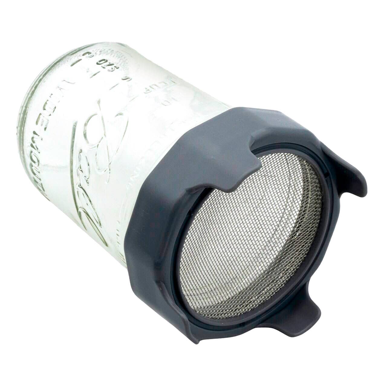 Rust Proof Sprouting Lid with Built-In Stand for Wide Mouth