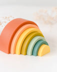 OB Designs - Silicone Rainbow Stacker | Cherry