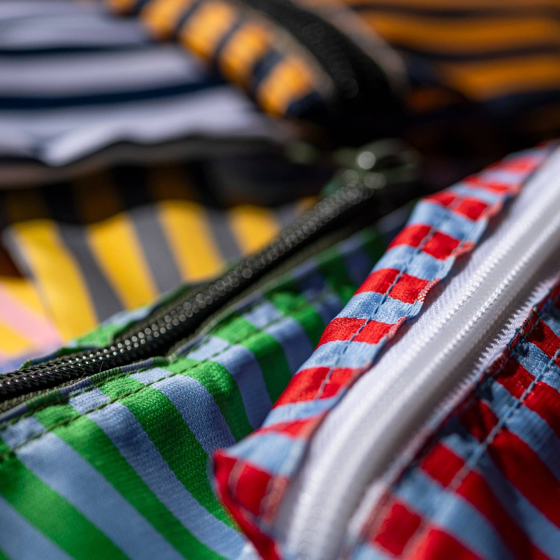 Puebco - School Tie Fabric Semicircle Pouch