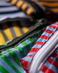 Puebco - School Tie Fabric Semicircle Pouch