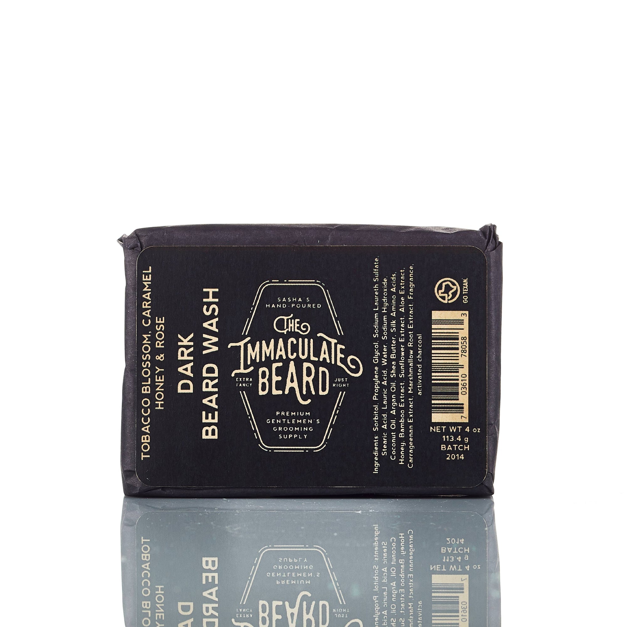 DARK Beard Balm | Tobacco, Caramel, Honey &amp; Rose