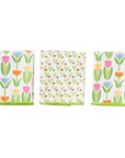 Mighty Mini Towel (Set of 3) Reversible - ME Tulips