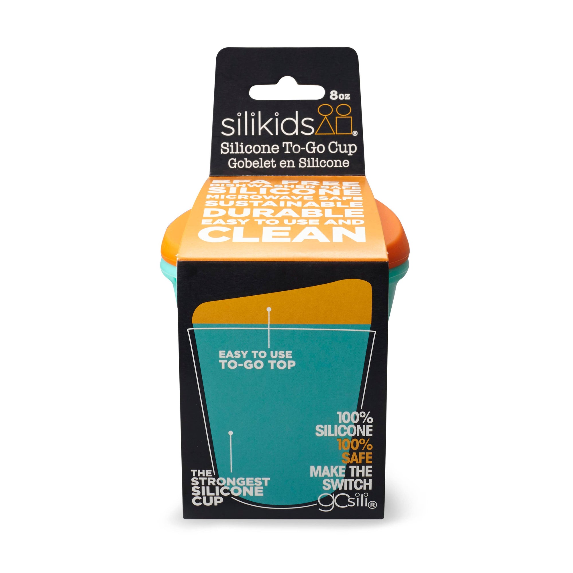8 oz Silicone Kids To Go Travel Cup