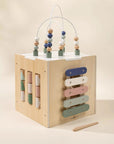 Wooden Activity Cube