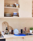 Mio Dish Tray in Optic Blue
