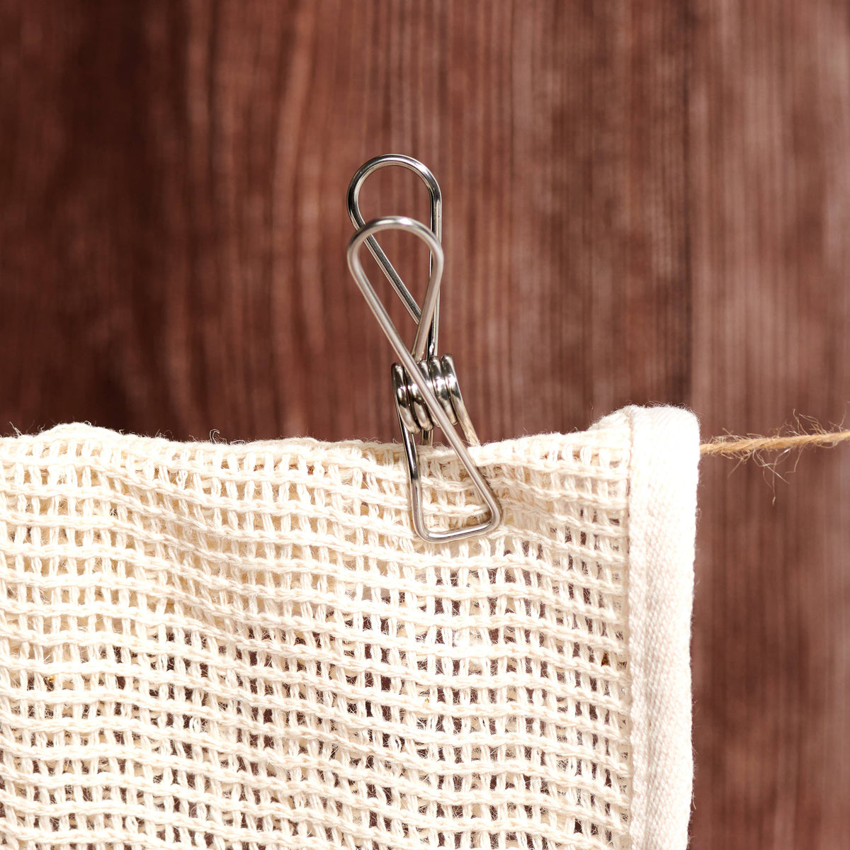 Cotton &amp; Sisal Shower Wash Cloth