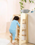 Educational Tower - Natural Wood
