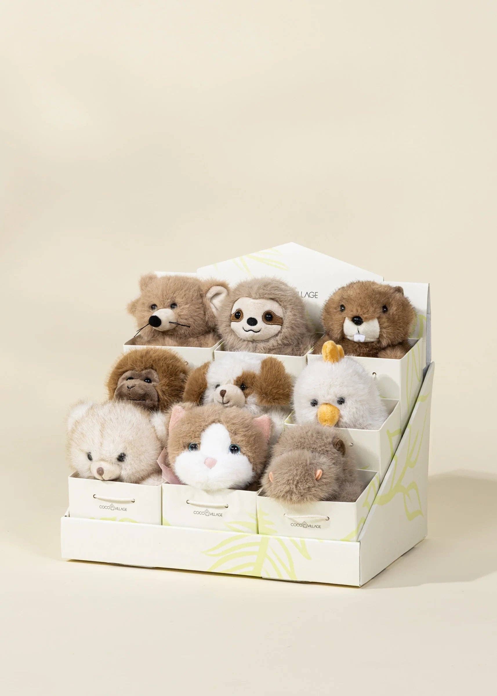 Mini Gift Plush Toy - Brown Monkey