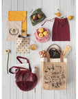 Le Marche Coral Mesh Produce Bags Set of 3