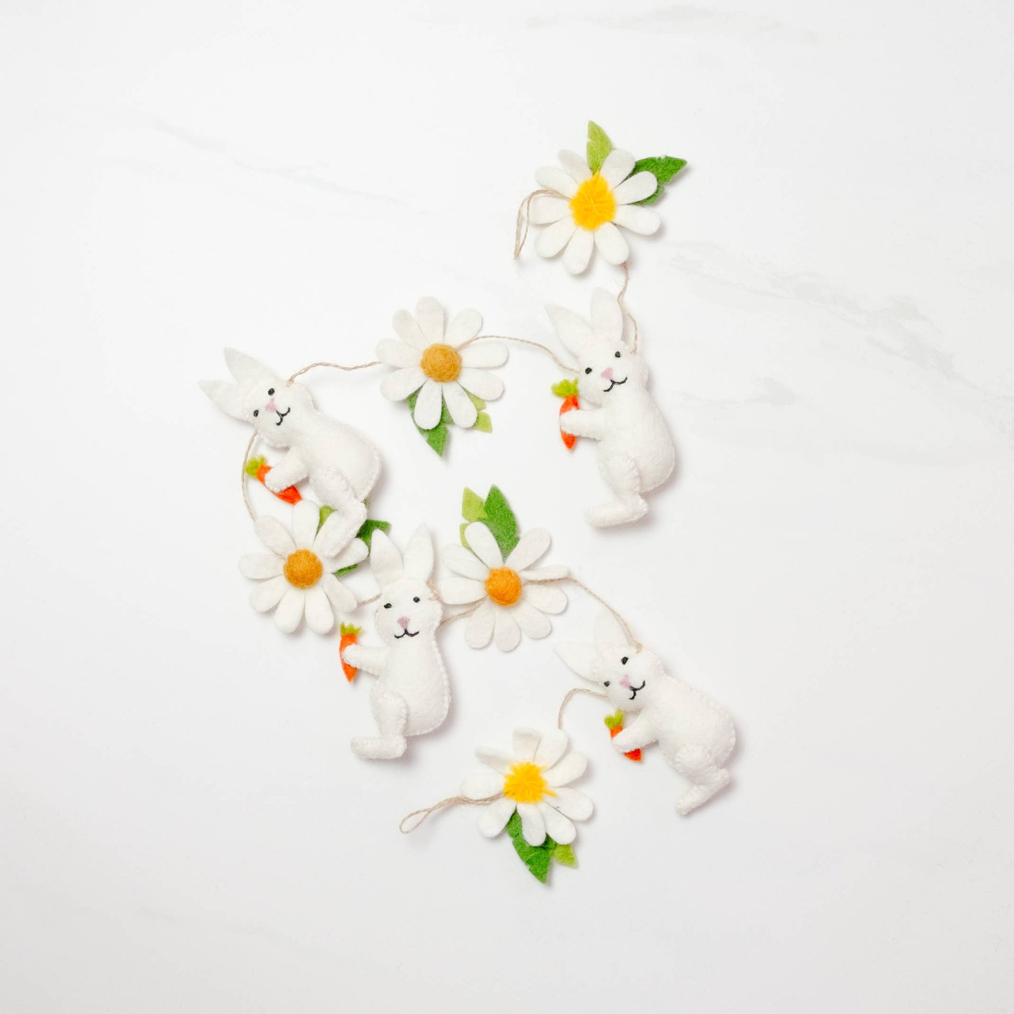 Garland - Easter Decor - Bunny and Daisy Chain