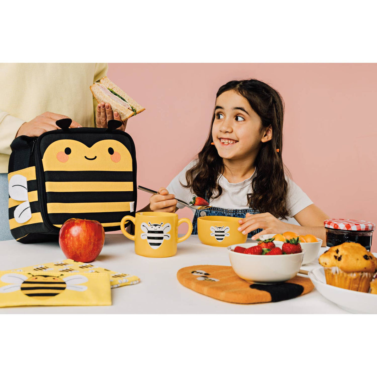 Bumblebee Snack Bags Set of 2
