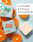 Dip - Color Safe Shampoo Bar for Every Day - Tangerine & Honeydew