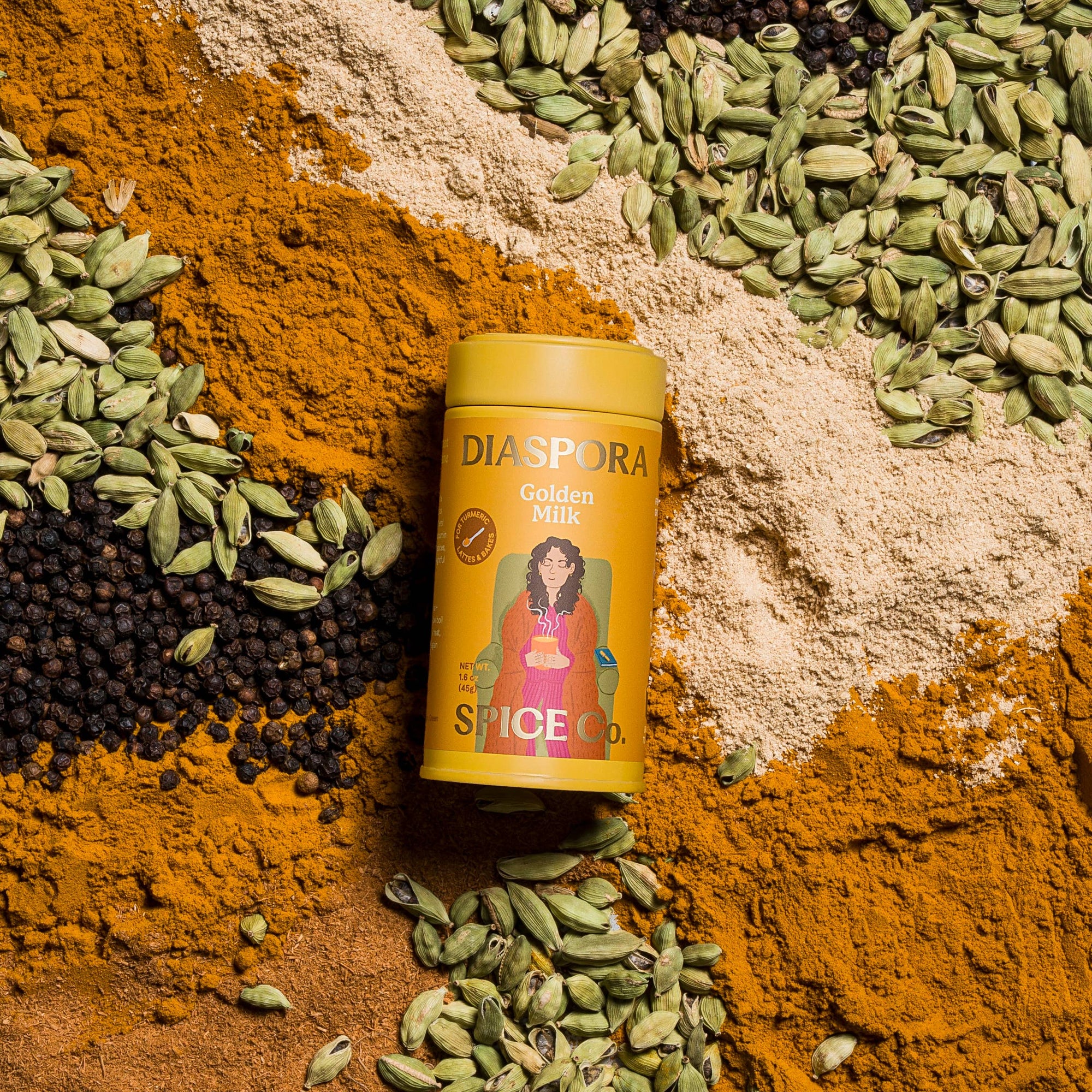 Golden Milk (Spice Blend) - For Turmeric Lattes &amp; Baking