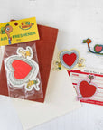 Three Potato Four - 3P4 x Richard Scarry® Valentine - Mice Heart Air Freshener