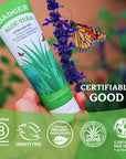 Badger Aloe Vera Gel for Face & Body, Sunburn Relief