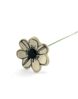 Ceramic Flower, Mothers Day Gift, Spring Decor, Pottery