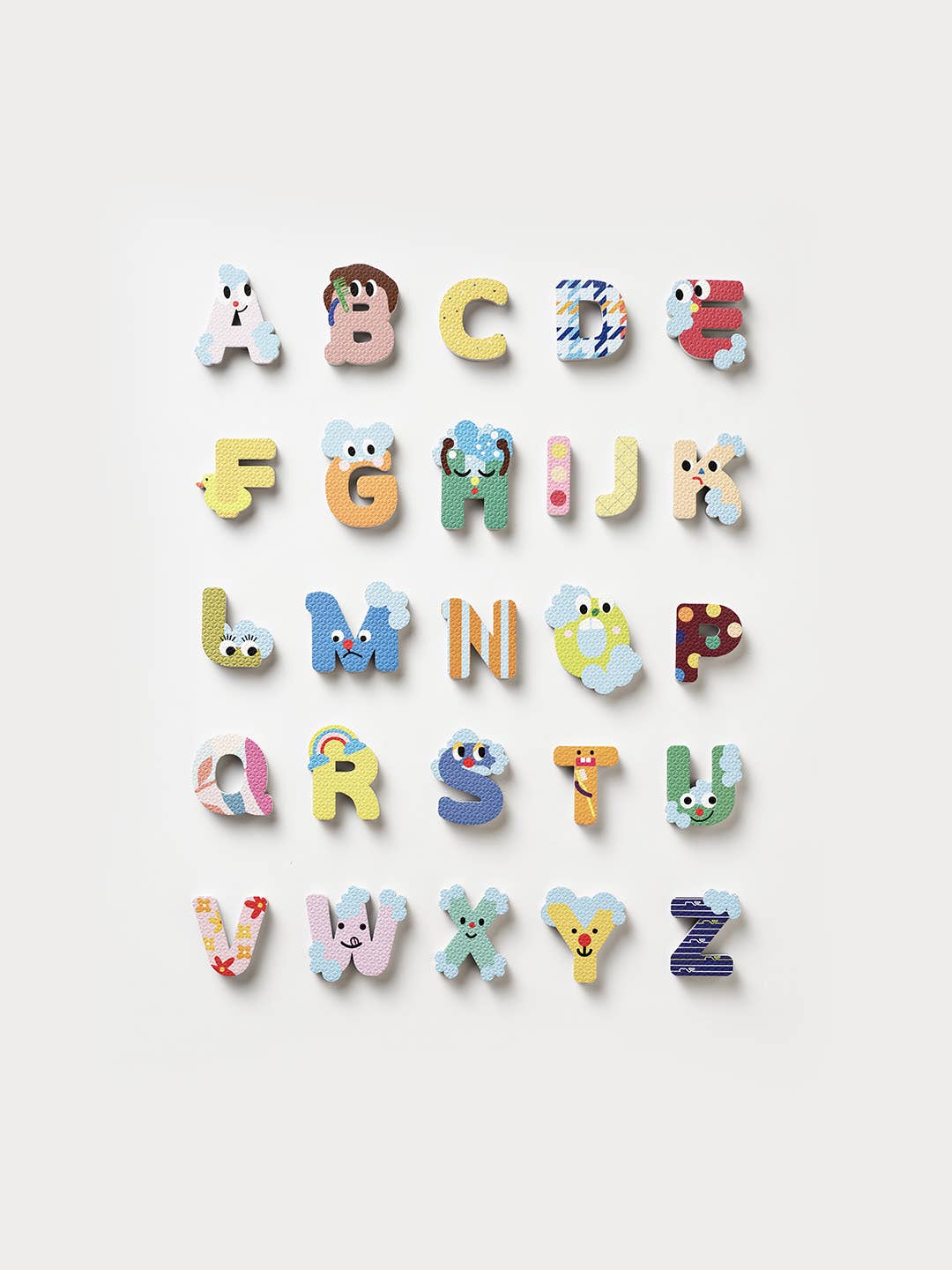 Creative Play Bath Stickers &amp;amp; Poster Set - Alphabet