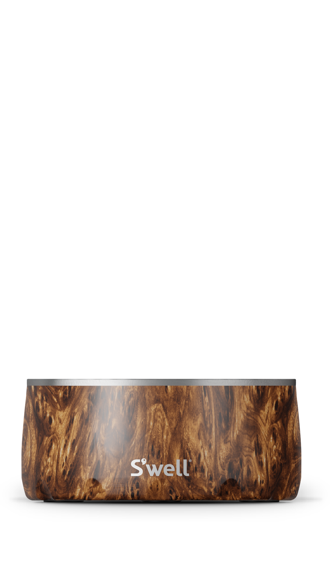 Teakwood Pet Bowl