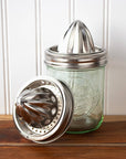 Mason Jar Lifestyle - Stainless Steel Juicing Lid for Wide Mouth Mason Jars