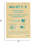 Refill Compostable Dog Poop Bags - 9 x 13" Bag Rolls