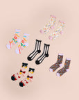 Poketo - Sheer Socks in Fronds