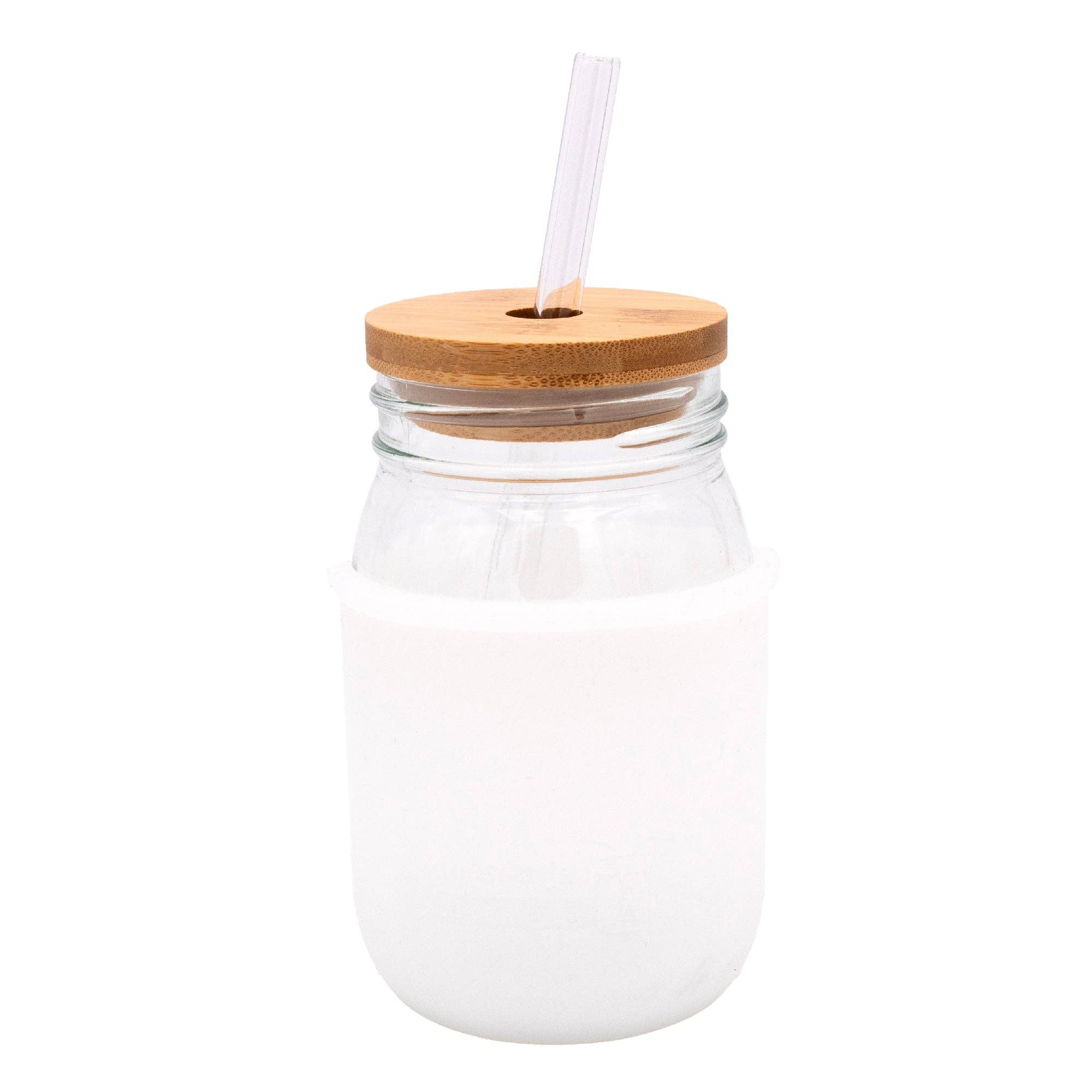 Silicone Sleeve for Regular Mouth Pint 16oz Mason Jars
