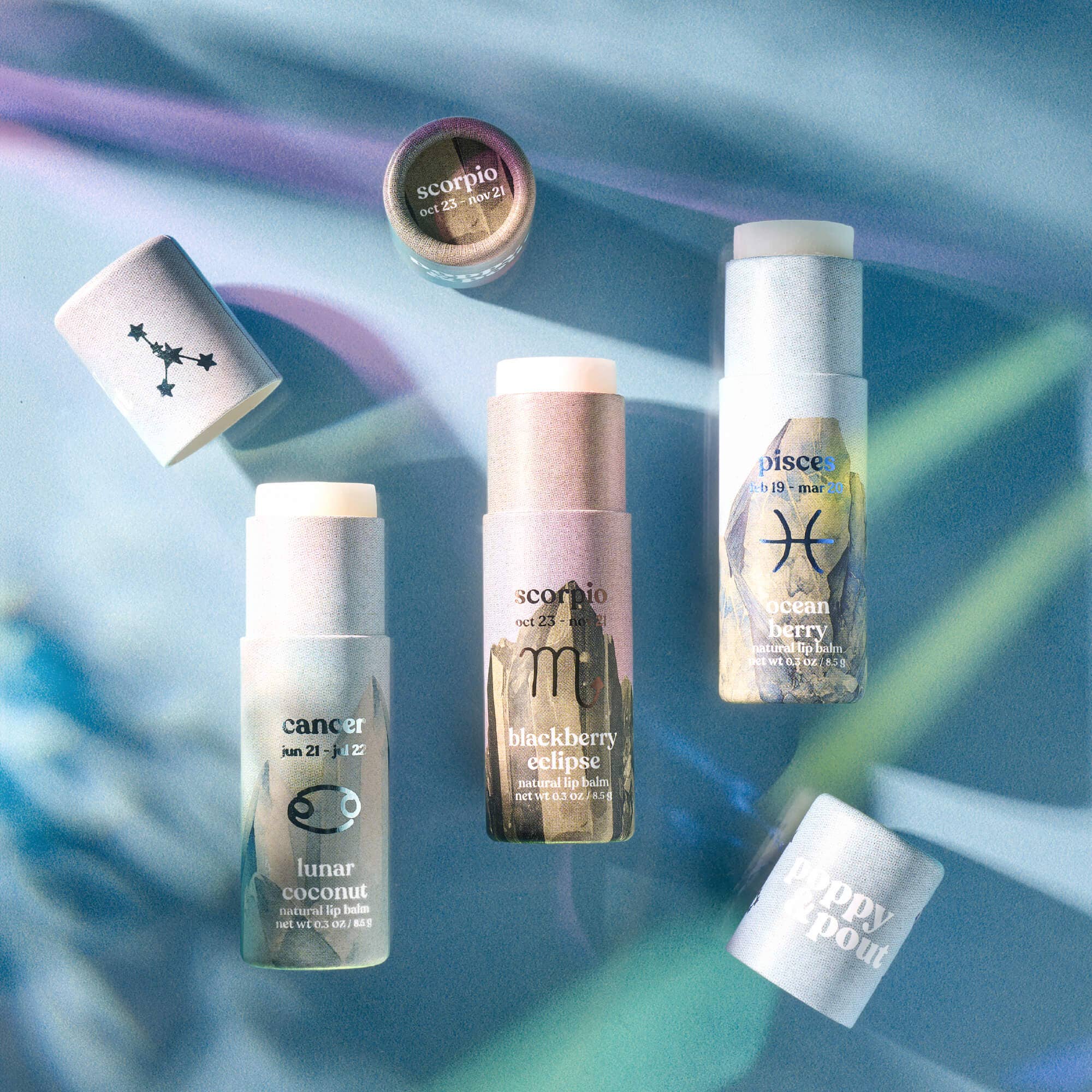 Lip Balm, Zodiac, Scorpio Blackberry Eclipse