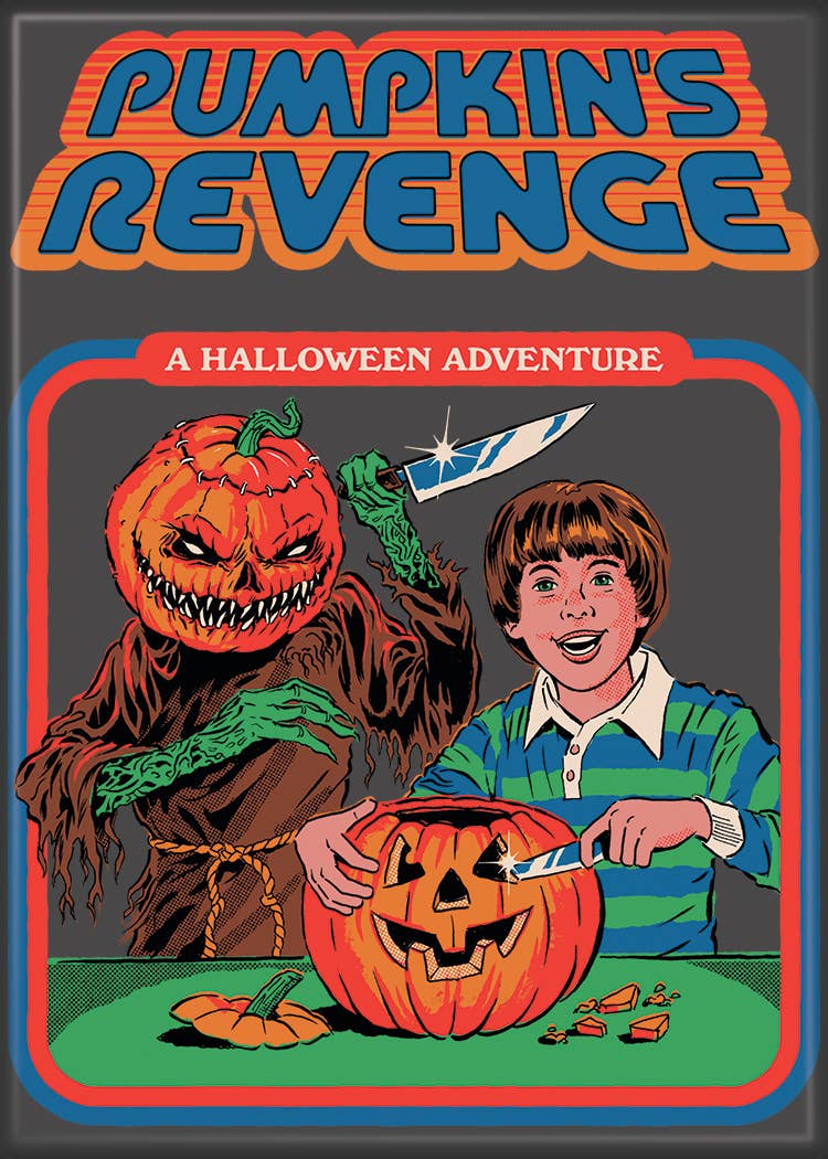 Steven Rhodes Pumpkins Revenge Magnet