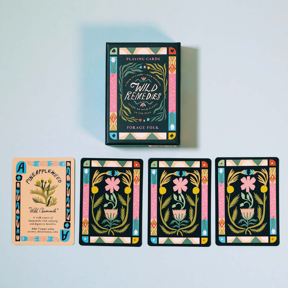 Wild Remedies Botanical Card Deck Gift