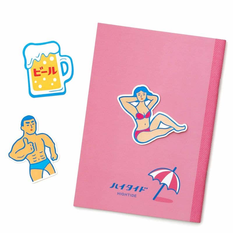 Japanese Retro DieCut Sticker