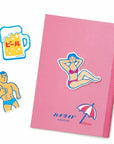 Japanese Retro DieCut Sticker