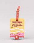 Luggage Tag, Greetings from Paradise