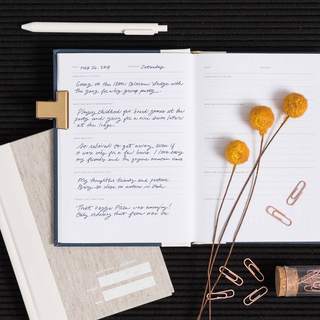 Letterfolk - Abridged Journal (Navy)
