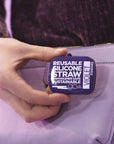 Silicone Straw in a Tin - Extra Long