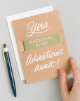 Letterfolk - Passport "Adventure" Greeting Card