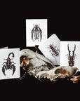 Emperor Scorpion Foil Greeting Card