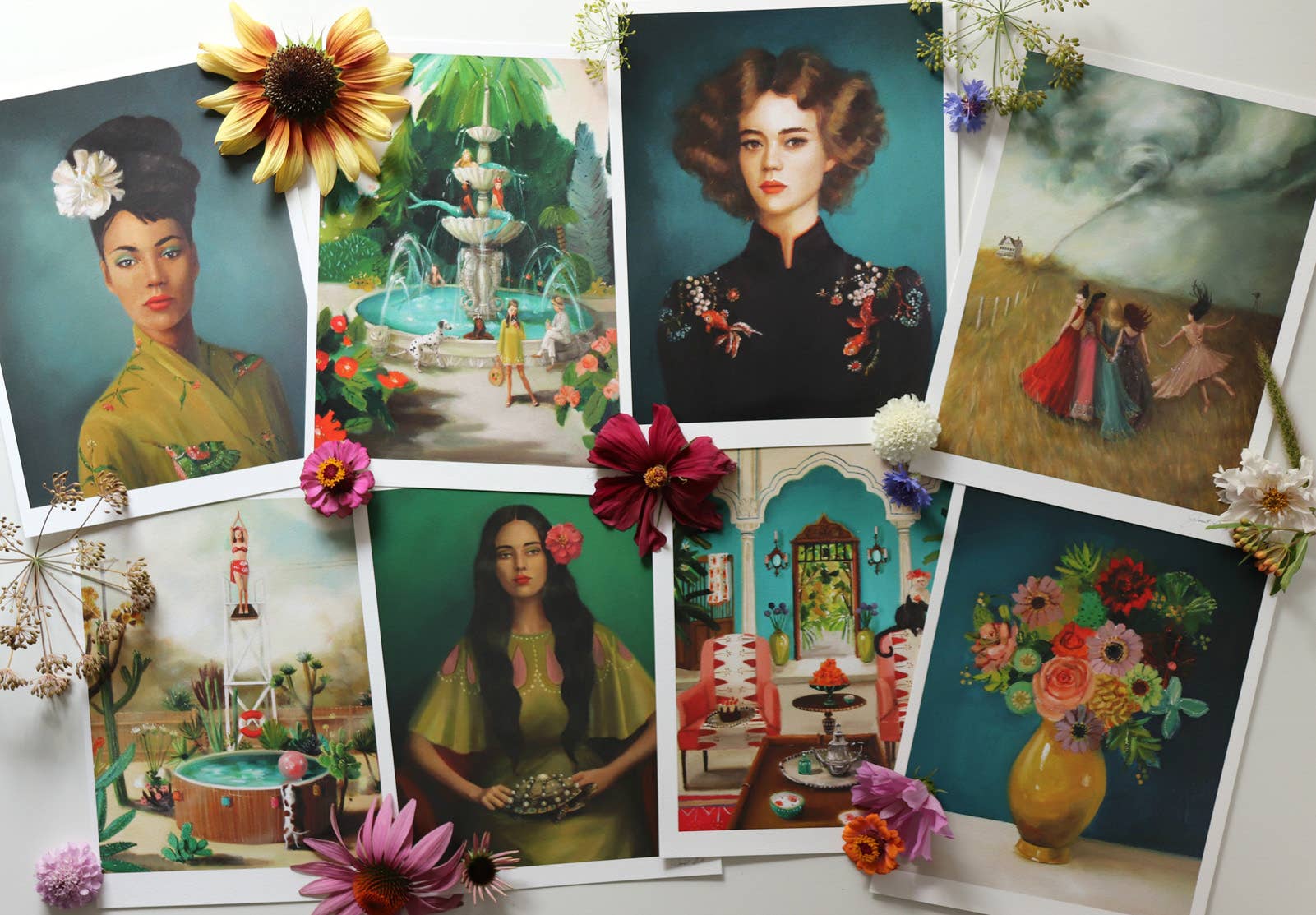 Pasadena Housewife Art Print - 8.5" X 11"