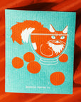 Bowl Cat - Swedish Dishcloth