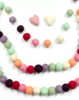 Friendsheep - Macarons Holiday Eco Wool Garland Ornament