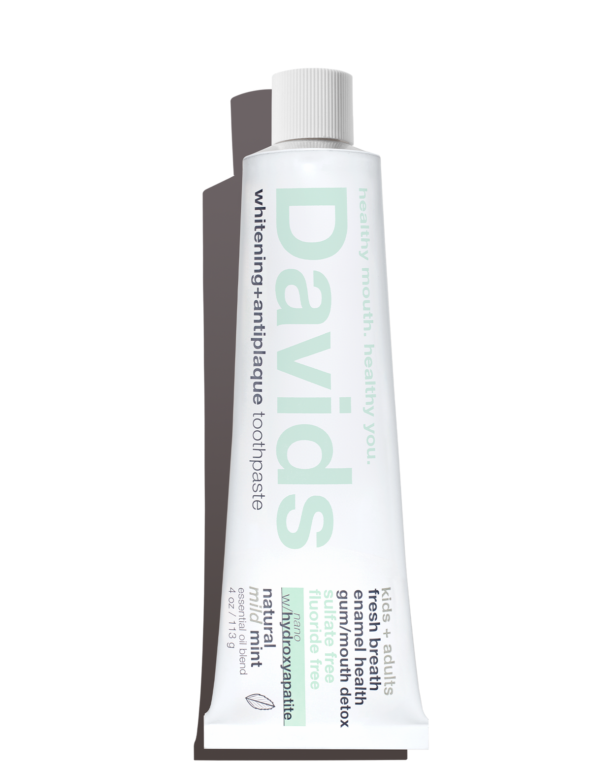 Davids kids + adults nano-hydroxyapatite / mild mint