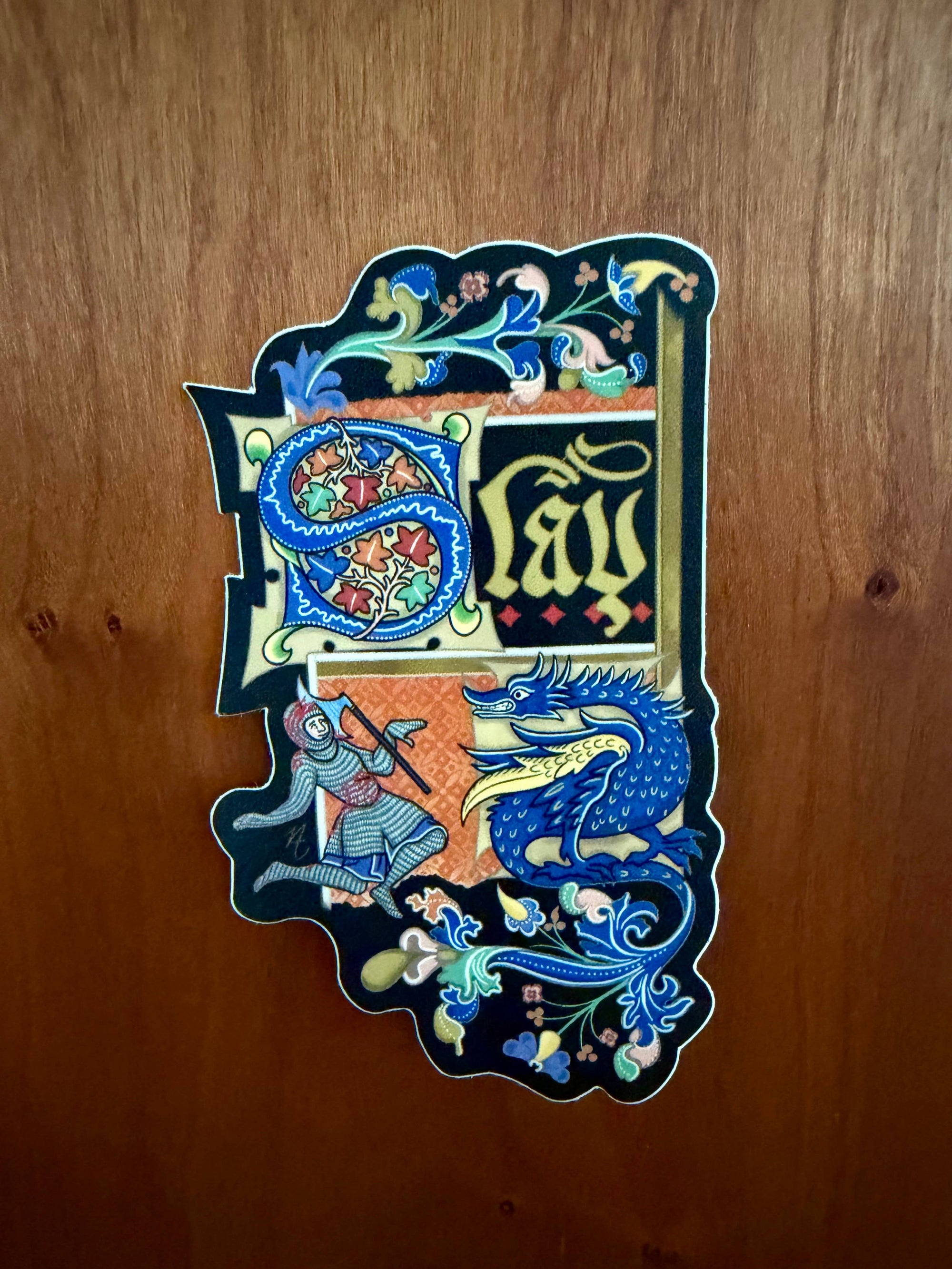 Slay (Dark) - Medieval Sticker 