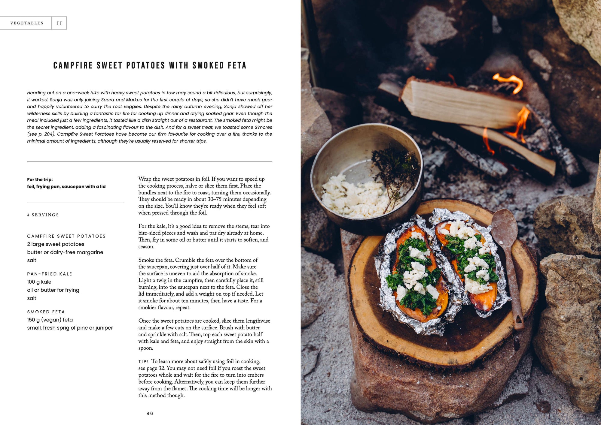 Food Over the Campfire – Recipes for Day Hikes &amp; Wilderness